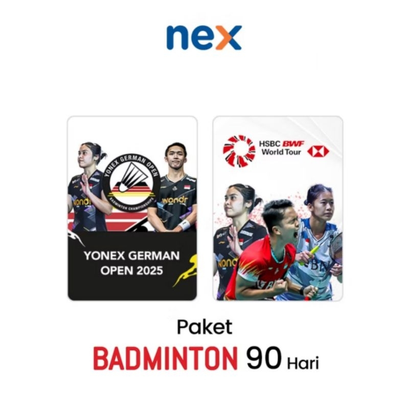 Paket Badminton Nex Parabola 3 Bulan