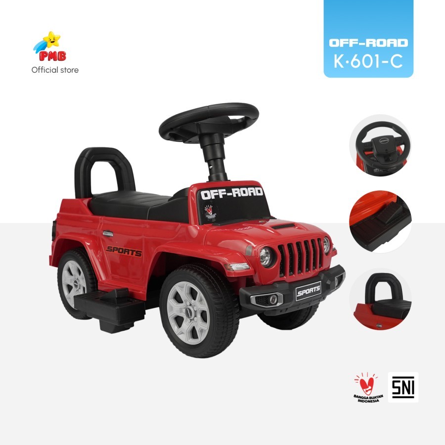 Tolocar Off Road K601C - PMB Toys - Merah