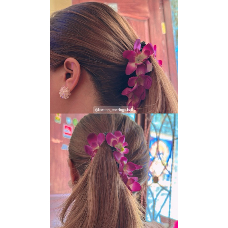 Jepit pisang bunga anggrek