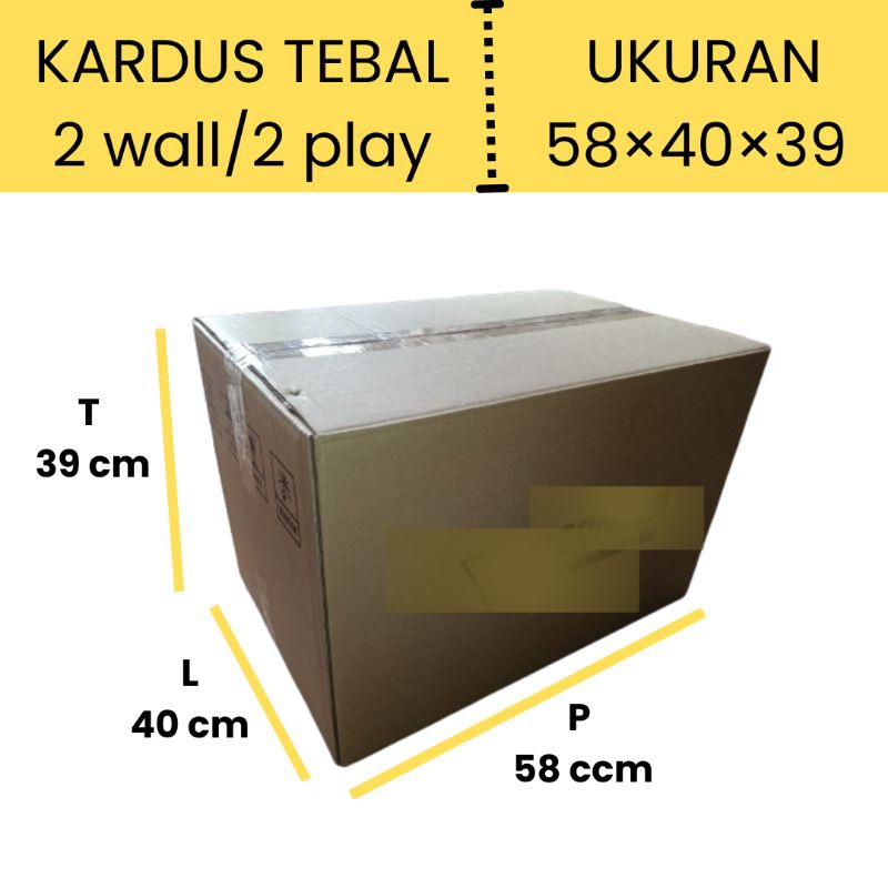 

kardus tebal 2 play ukuran 58×40×39