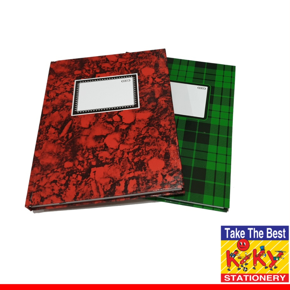 

Buku Kiky Kwarto A5 Hardcover Book 21 x 16 cm 200 lembar bergaris