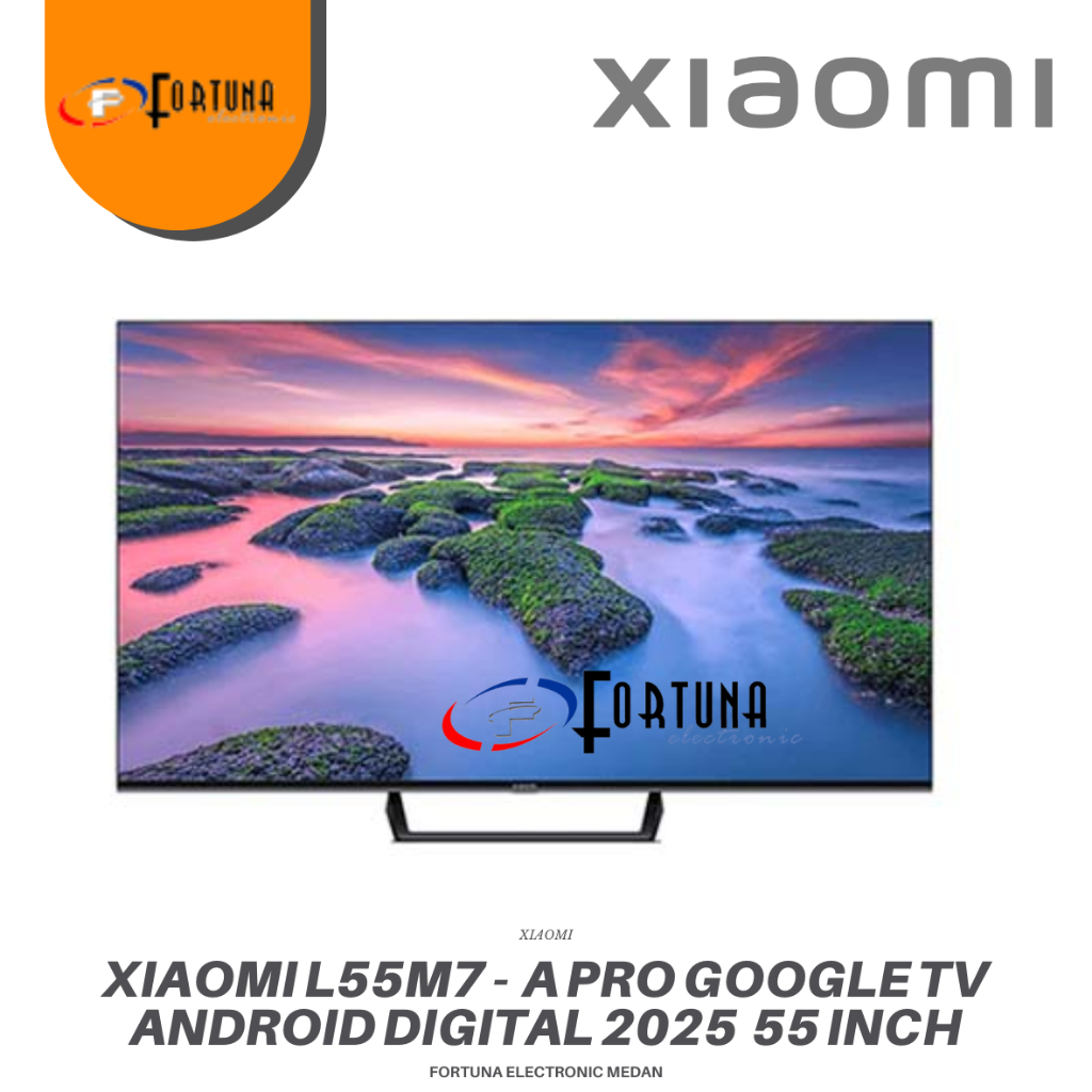 XIAOMI 55 A PRO / 55apro QLED GOOGLE TV ANDROID DIGITAL 2026 4K 55 INCH MEDAN GARANSI RESMI