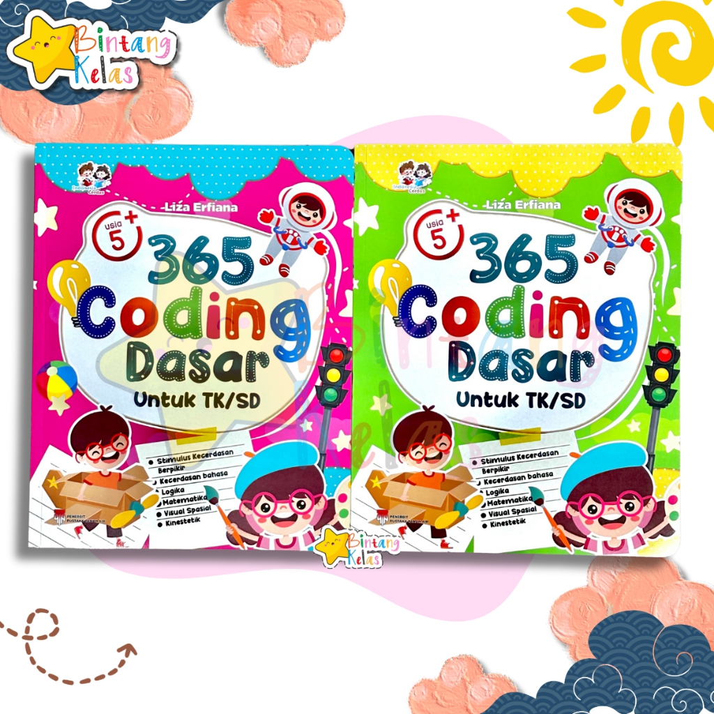 Buku 365 Coding Dasar untuk TK/SD