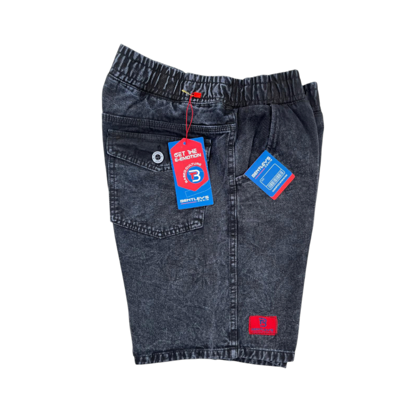 RIFELBEE Celana Jeans Wash Tebel Celana Pendek Pria Celana Pendek Cowok // Brodshort celana pendek