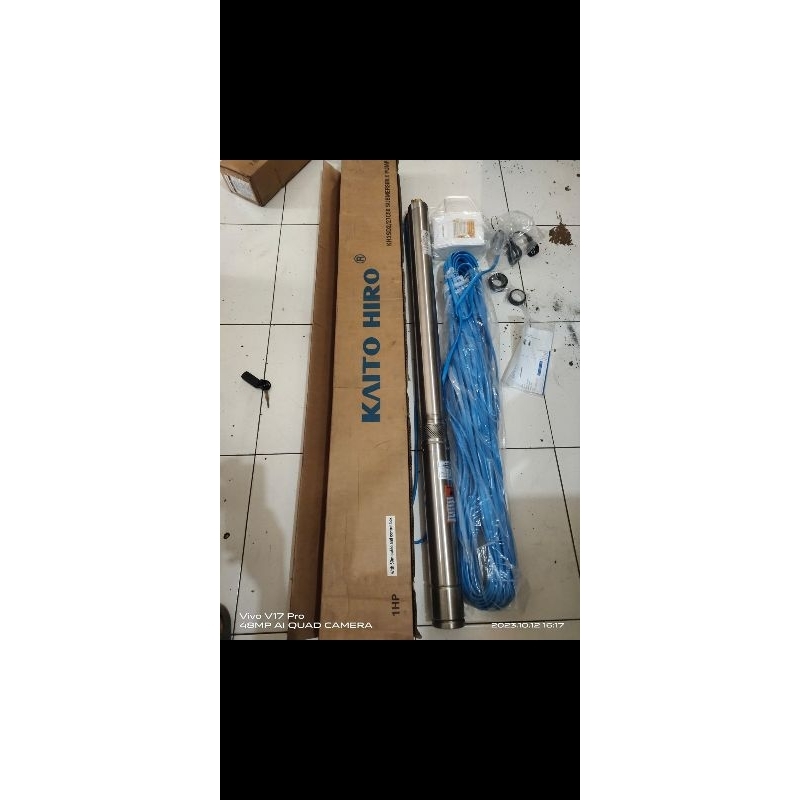Pompa submersibel Kaito hiro 1 hp 3 inc kabel 50 M KH3SD 2/27C50