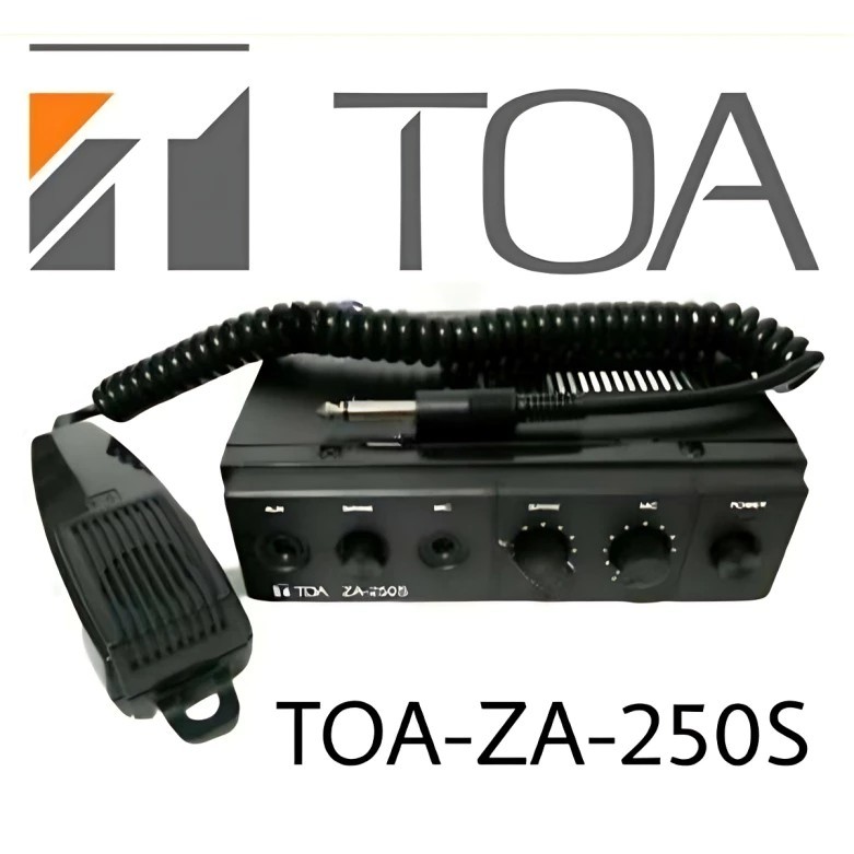 TOA Amplifier / Car Amplifier TOA ZA-250S (25 Watt) Sirine