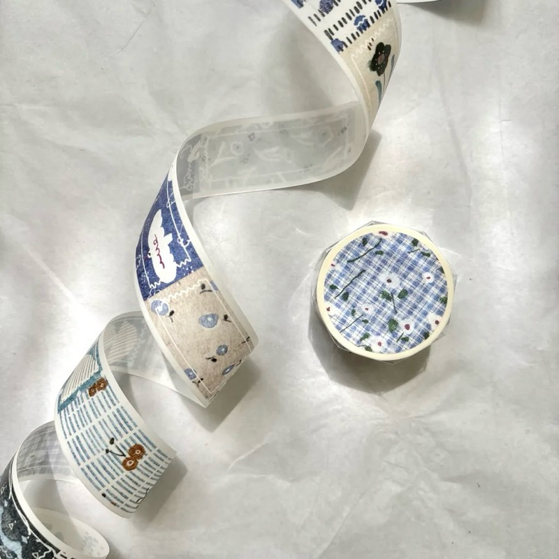 

[Sample per loop] Pion Washi Tape - ten parts . coasters . candy paper