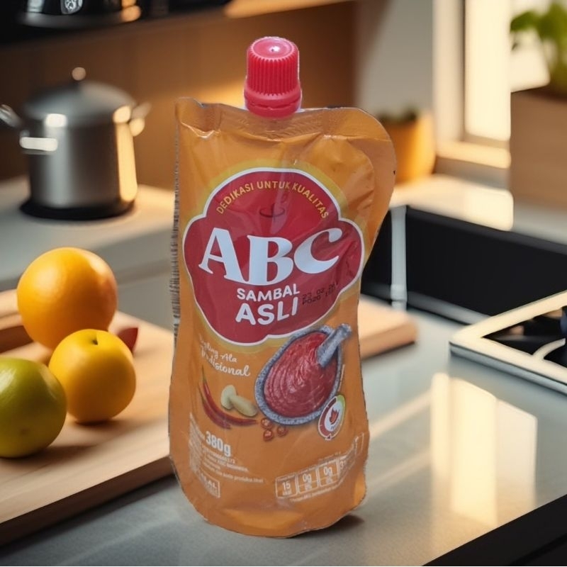 

ABC Sambal Asli pouch dengan tutup 380g