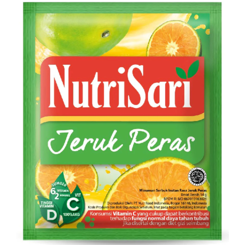 

NUTRISARI JERUK PERAS 14GRX10