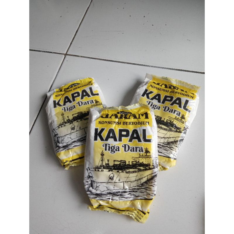 

bumbu masak_bumbu dapur_Garam Kapal Tiga Dara 250gr