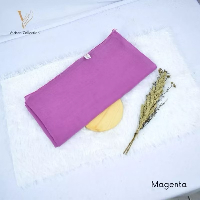 Hijab Segiempat Paris Jadul Magenta paris jadul warna magent