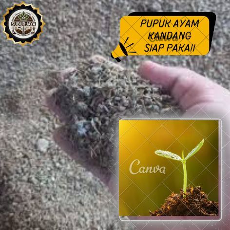 Pupuk Kandang Ayam Siap Pakai & Organik Kohe Ayam 5 L Berkualitas Tinggi untuk Tanaman