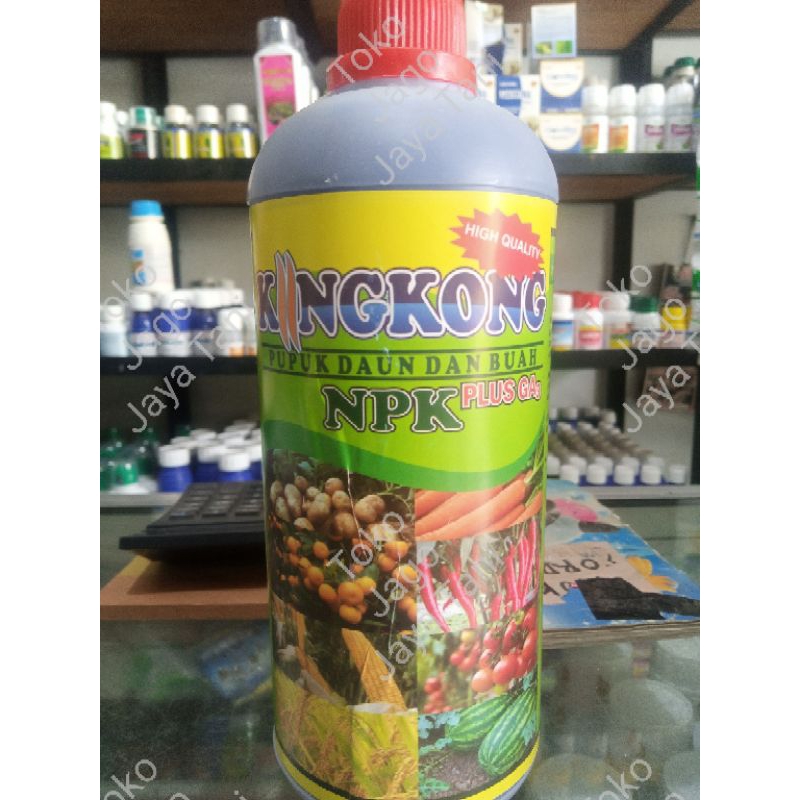 Kingkong Pupuk Daun Buah NPK Plus Ga3