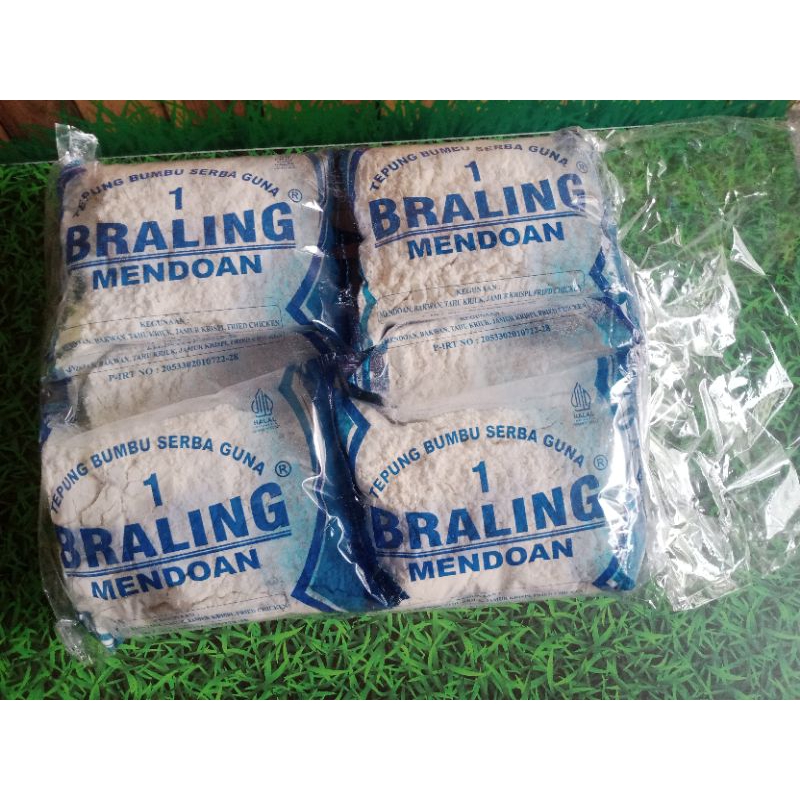 

Braling1 Kemasan 1pak isi 10pcs. 1,1kg