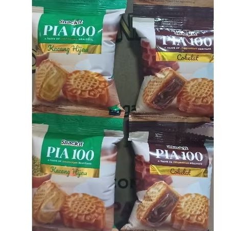 

Snackit PIA 100 1renteng isi 10 kue pia cokelat