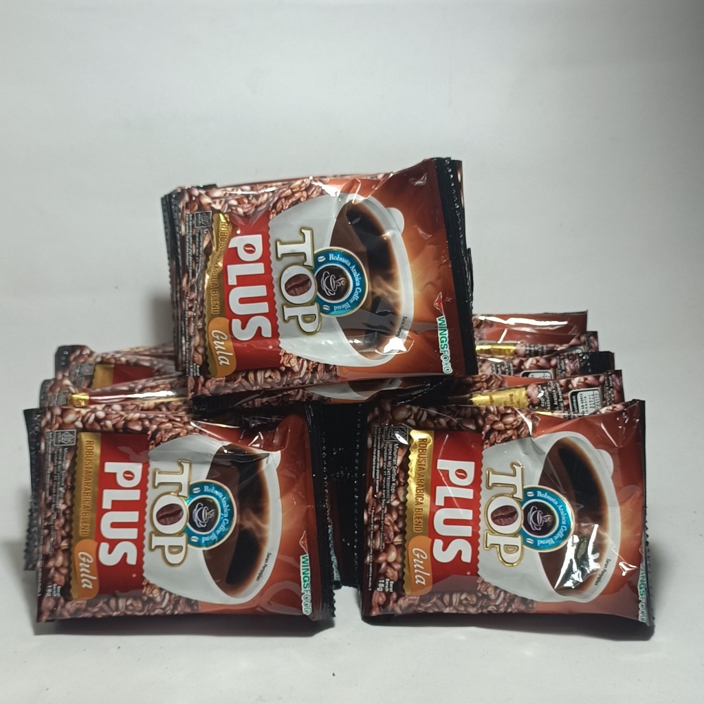 

Kopi Top Plus Gula 18gr 1 Renteng