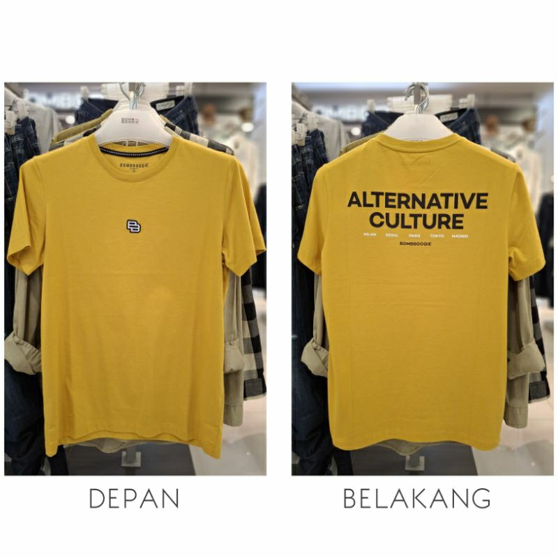 BOMBBOOGIE T-shirt Pria Bombboogie Original T-shirt Bombboogie