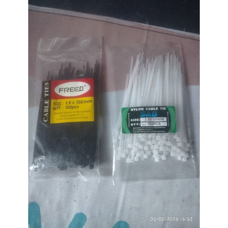 

kabel tis putih hitam 100 150 200 250 300