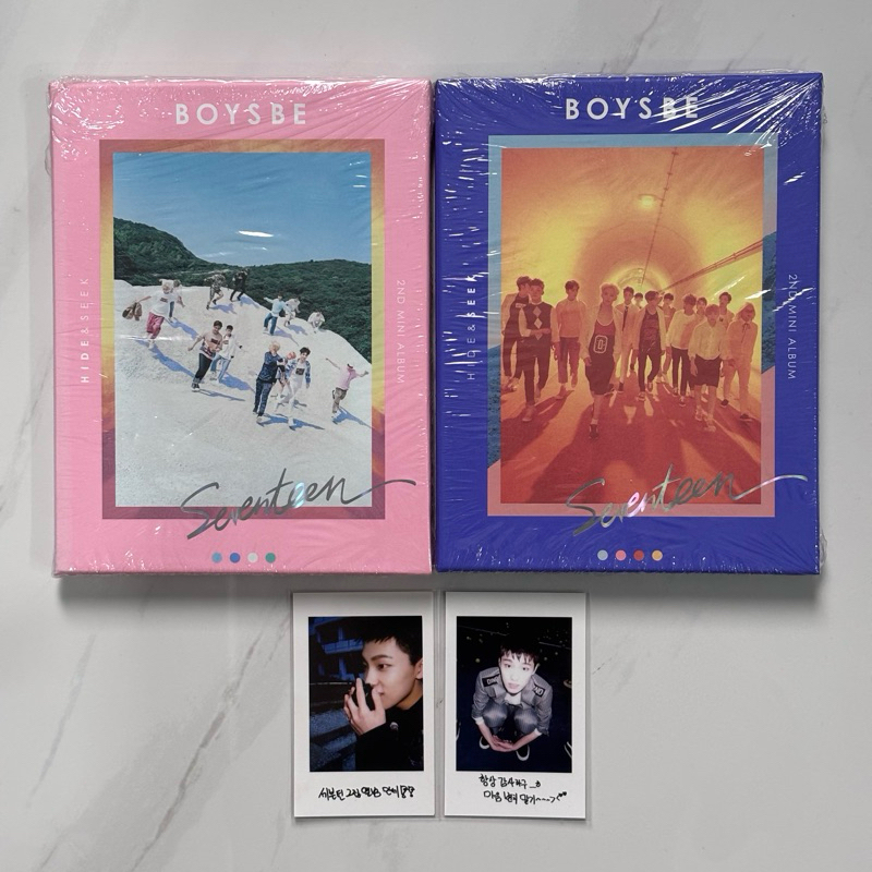 [FIRST PRESS DINO COMPLETE SET] SVT SEVENTEEN BOYS BE MANSAE 2ND MINI ALBUM UNSEALED FULL SET PRELOV