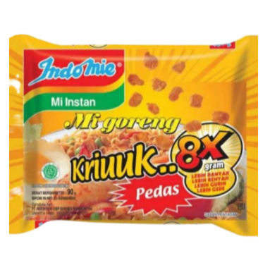 

INDOMIE GORENG KRIUK PEDAS 90GR