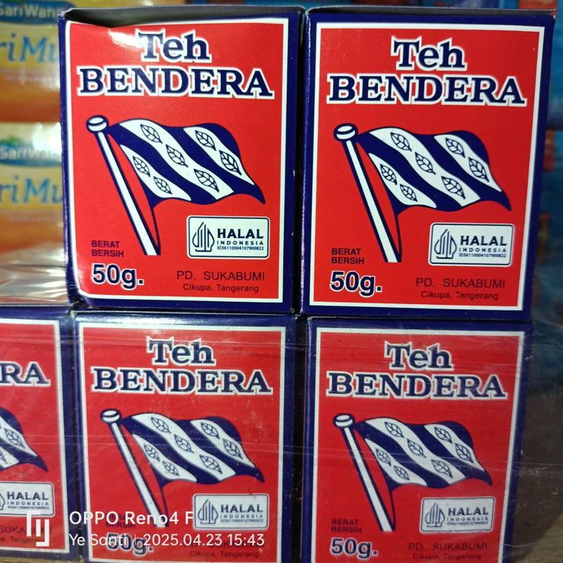 

Teh Bendera 50g
