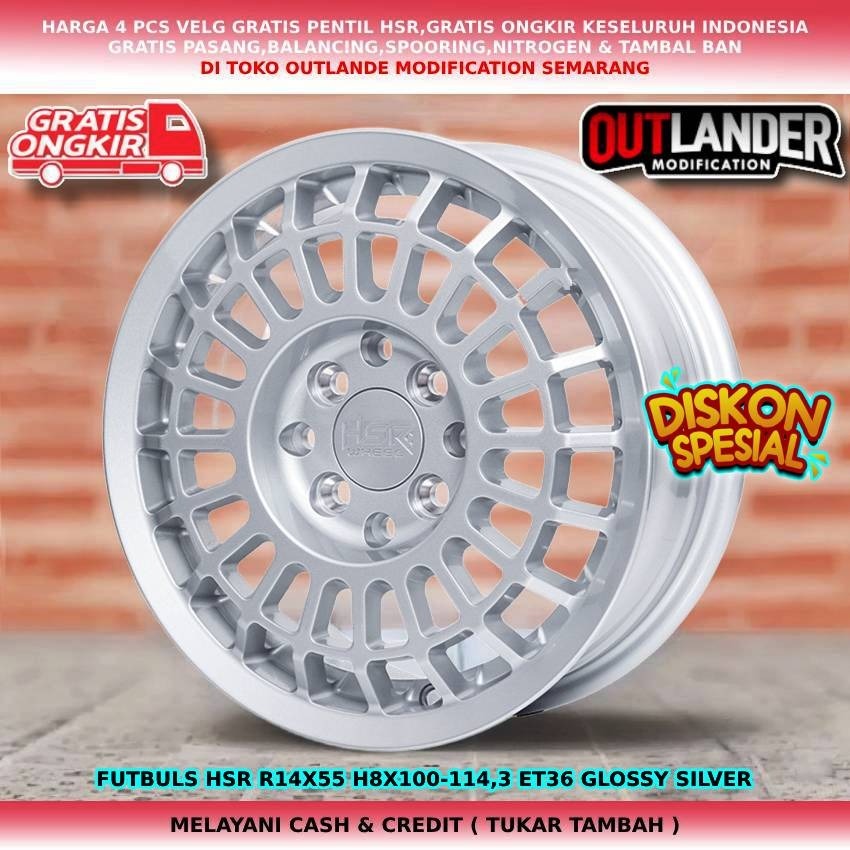 velg mobil racing r14, velg mobil kijang lgx avanxa xenia agya calya ayla swift sigra hsr futbul r14