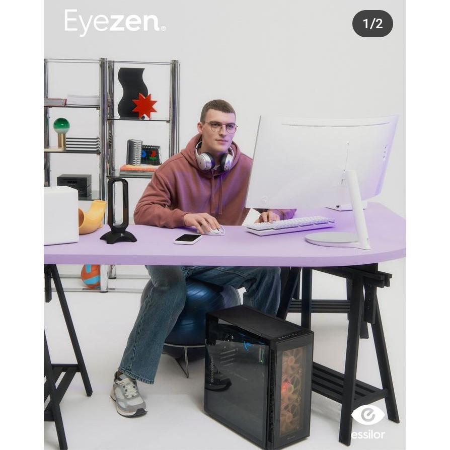 LENSA ESSILOR EYEZEN  BOOST 1.5 BLUE UV CAPTURE SAPPHIRE/DRIVE/PREVENCIA