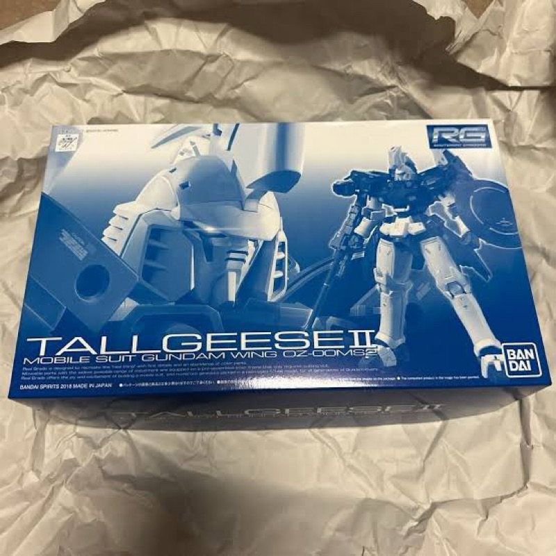 RG 1/144 Tallgeese II Gundam Tallgeese 2 Model Kit Figure P-Bandai