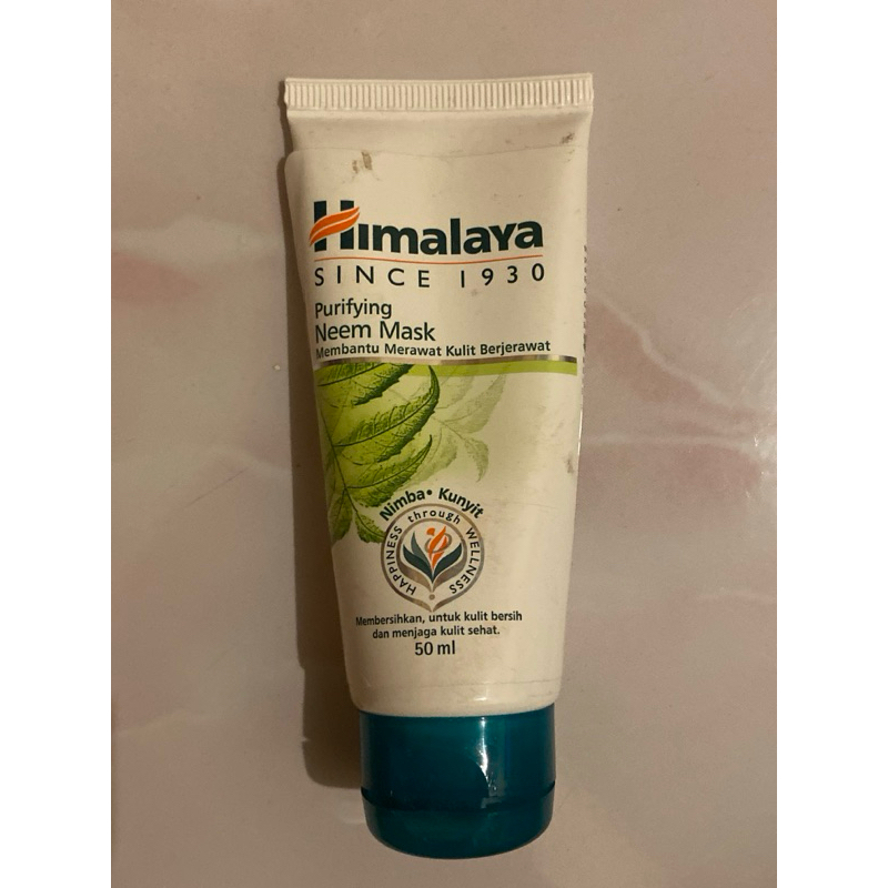 PL himalaya purifying neem mask (pemakaian 2x)