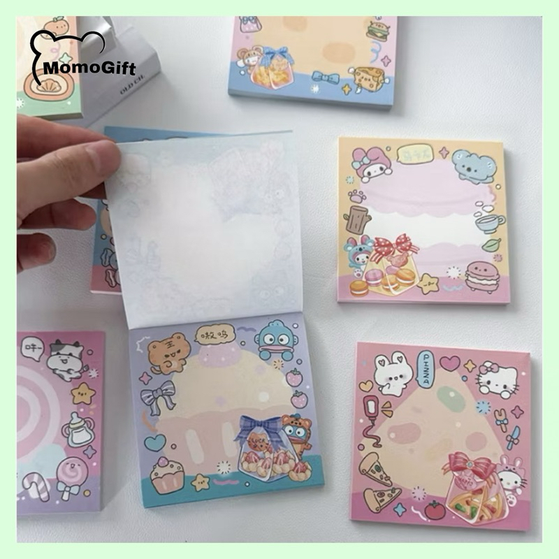 

80 Lembar Sticky Notes Kertas Memo Karakter Lucu MB26
