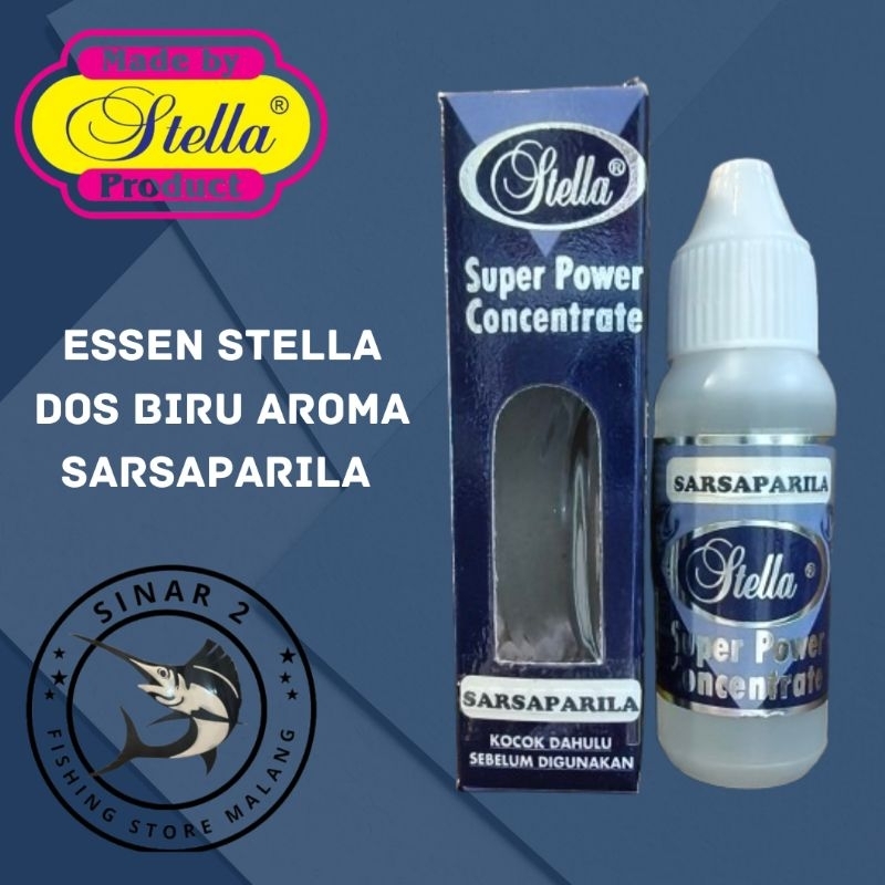 Essen Stella Dos Biru Premium Aroma Sarsaparila 30 ml