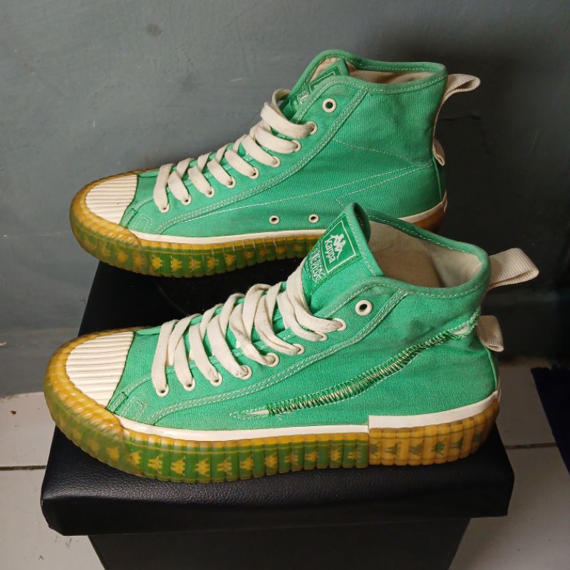 Sepatu Kappa x One Piece 'Zoro' Green
