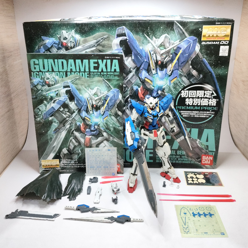 Bandai MG Exia Ignition Mode/ Gundam 1/100 2nd Sudah Rakit M188