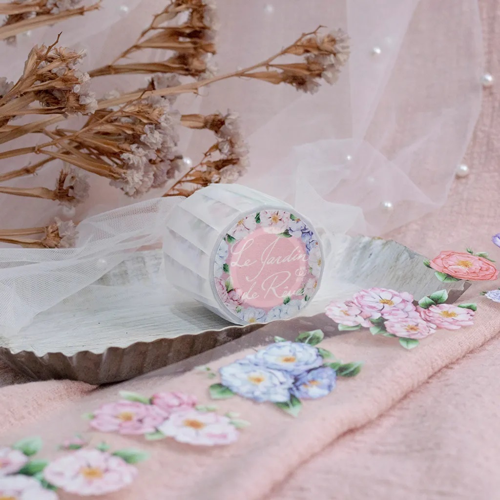 

Loi Design Le Jardin Flower PET Tape Sticker