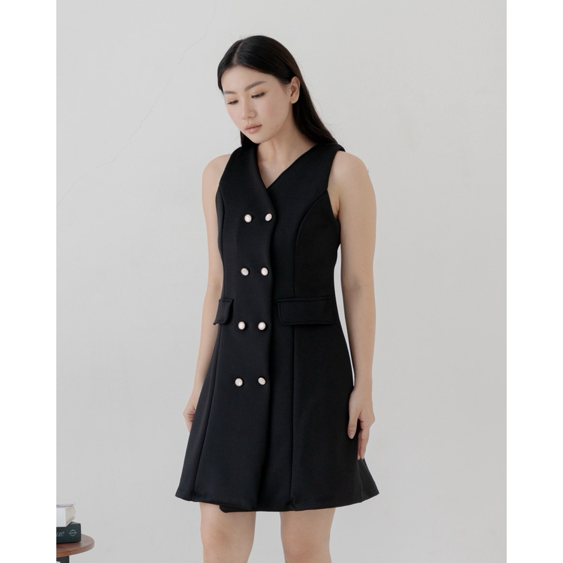 [SEREN] - GLADYS DRESS (setelan wanita dress)