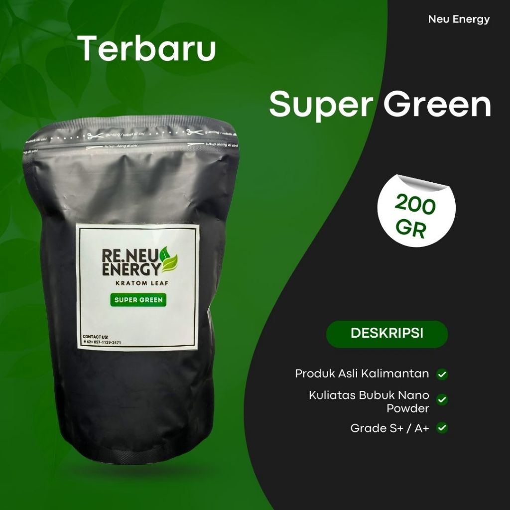 

Terbaru nano pawder varian 200gr asli kalimantan