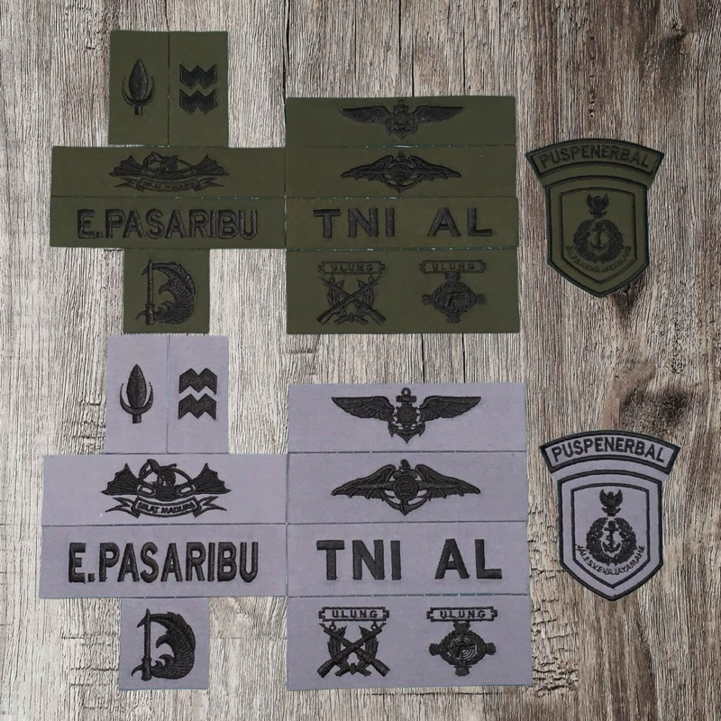 Brevet PDL TNI AL/Brevet Tni al 1 set