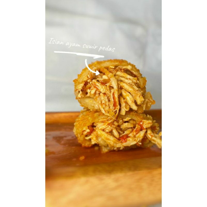 

RISOL AYAM SUWIR PEDAS ISI 5 FROZEN FOOD