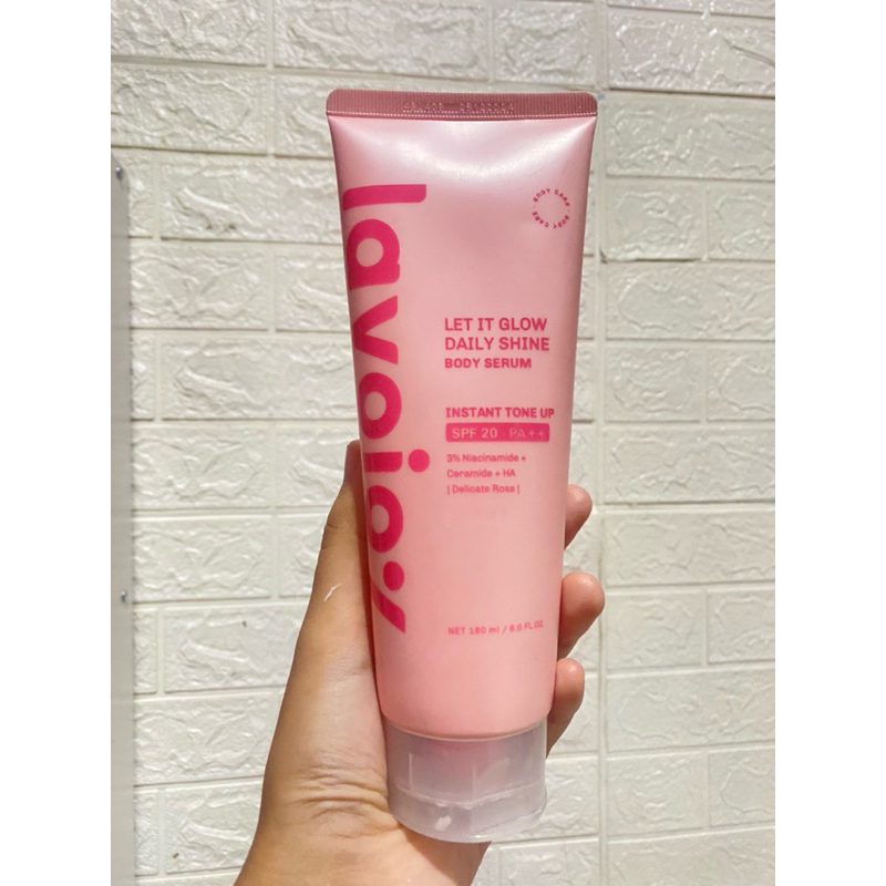 (PRELOVED)Lavojoy instant tone up body serum
