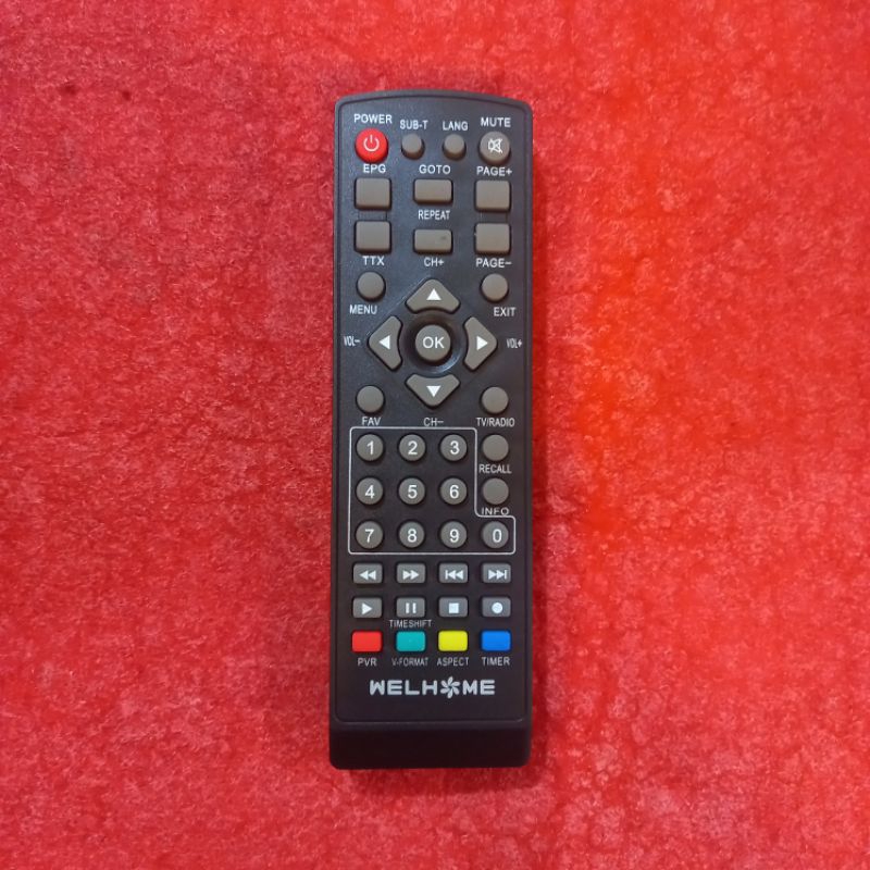 REMOTE STB WELHOME GRADE ORIGINAL