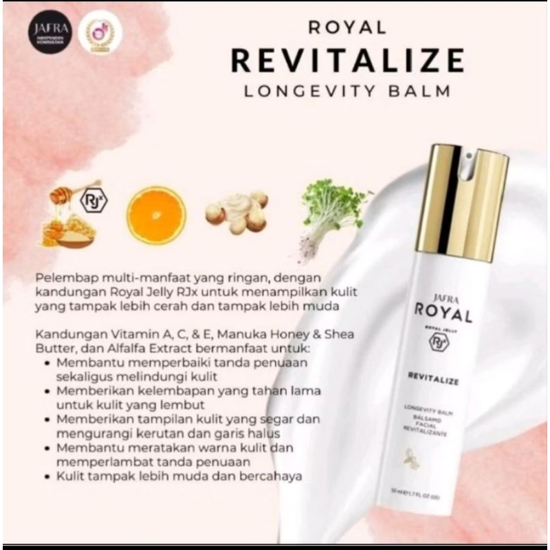 Jafra Revitalize Longevity  Balm