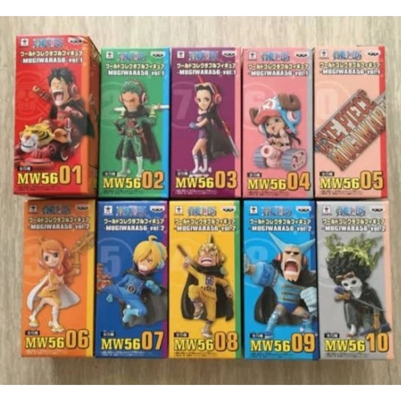 WCF One Piece Mugiwara 56 Germa MW 56 Vol. 1 & 2 Full Set