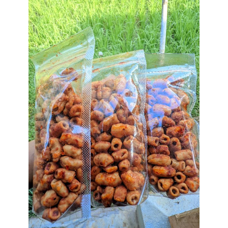 

promo 3 bungkus makaroni pedas manis lezat murah meriah