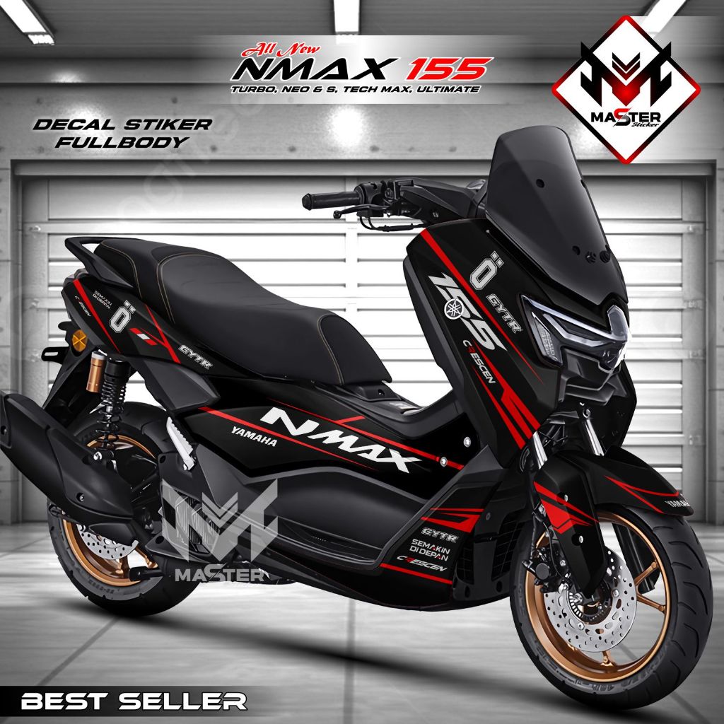 (COD) Decal Nmax Turbo Stiker Nmax Neo S Fullbody - Dekal Sticker Nmax Turbo Neo S Full Body