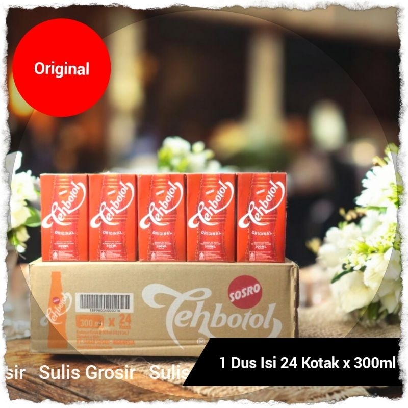 

Teh Botol Sosro Kotak Original 1 Dus isi 24 pcs x 300ml
