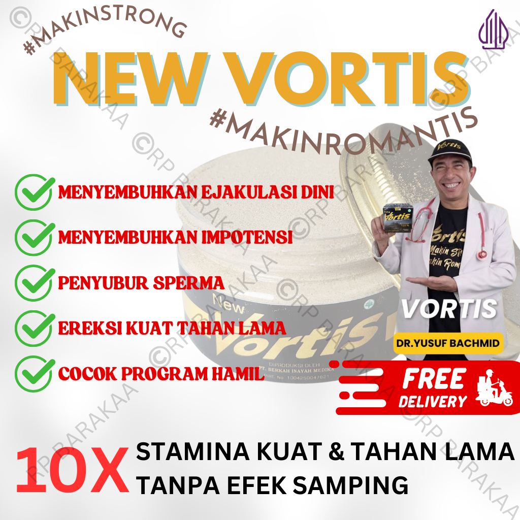 

NEW VORTIS TERLARIS ORIGINAL TANPA EFEK SAMPING MINUMAN SERBUK KUAT TAHAN LAMA
