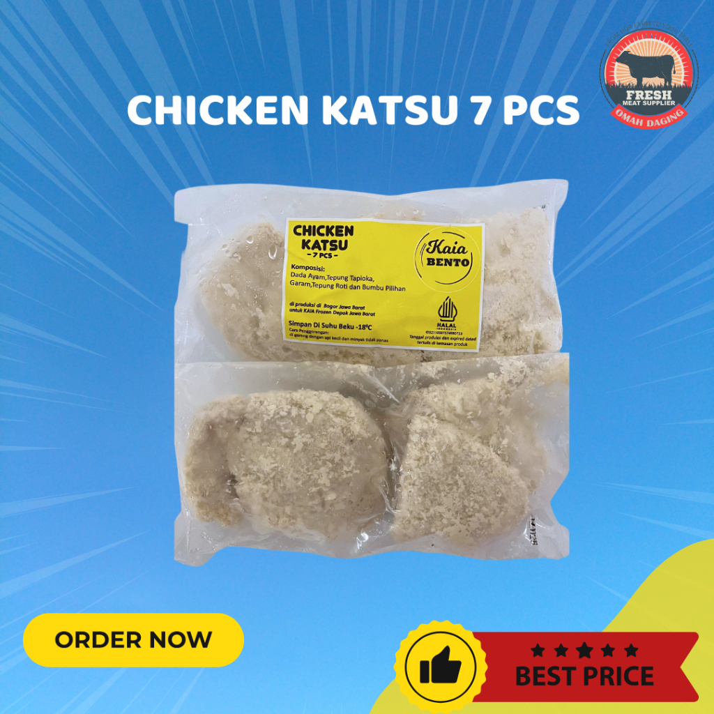 

Chicken Katsu Bento 7 Pcs