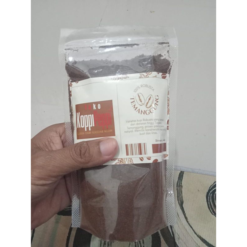 

TERMURAH KOPI ROBUSTA TEMANGGUNG 150 GRAM/KOPI ROBUSTA