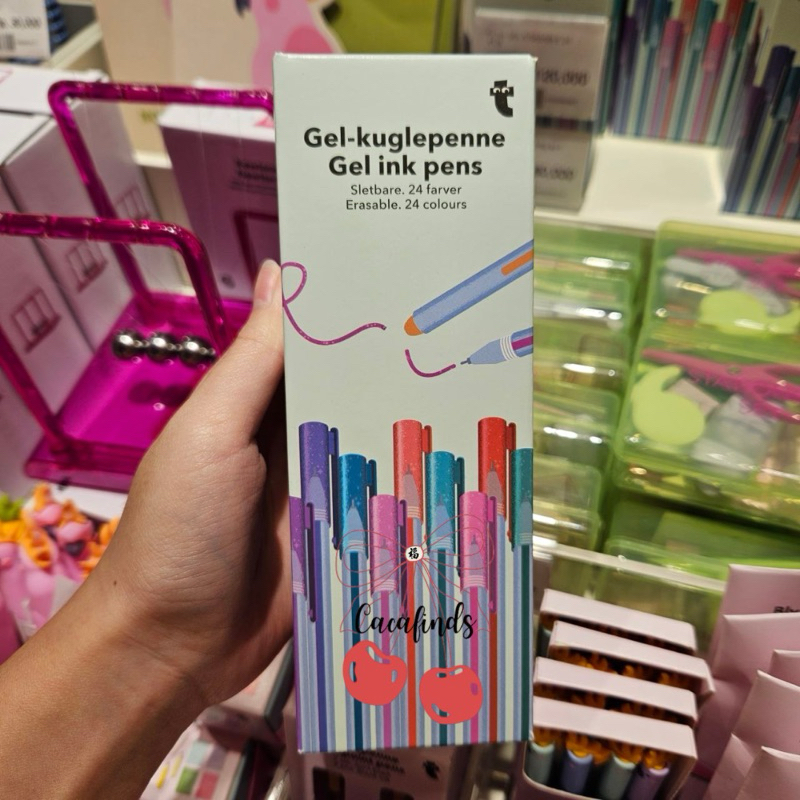 

FLYINGTIGER‼️Gel Ink Pens Erasable / Pena Tinta Gel Dapat Dihapus (24 Warna)