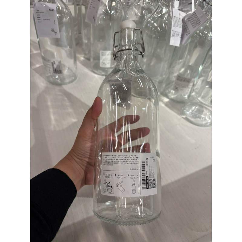 KORKEN IKEA botol minum kaca